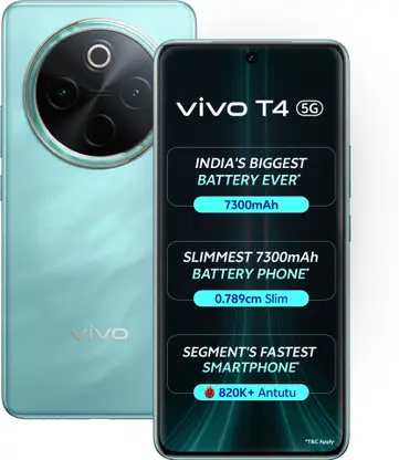 Vivo T4 5G (Emerald Blaze, 8GB RAM, 128GB & 12GB RAM, 256GB) – Full Review, Features, and Buying Guide