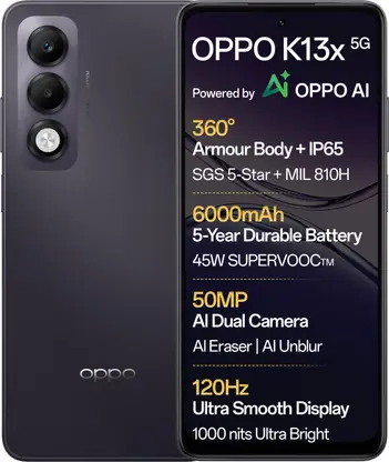 OPPO K13x 5G – Complete Overview
